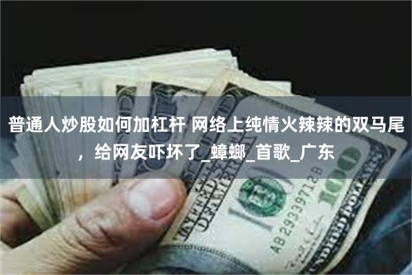 普通人炒股如何加杠杆 网络上纯情火辣辣的双马尾，给网友吓坏了_蟑螂_首歌_广东