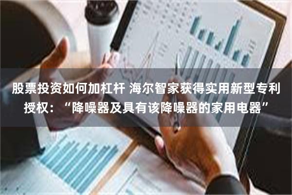 股票投资如何加杠杆 海尔智家获得实用新型专利授权：“降噪器及具有该降噪器的家用电器”